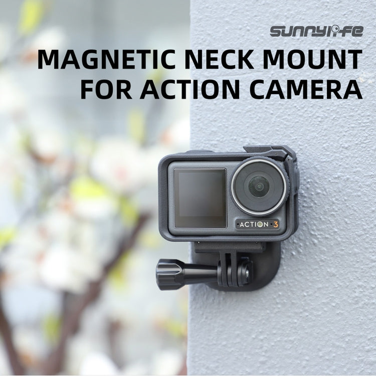 Sunnylife ZJ554 Magnetic Wearable Neck Phone Action Camera  Holder