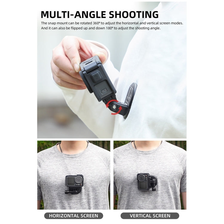 Sunnylife ZJ554 Magnetic Wearable Neck Phone Action Camera  Holder