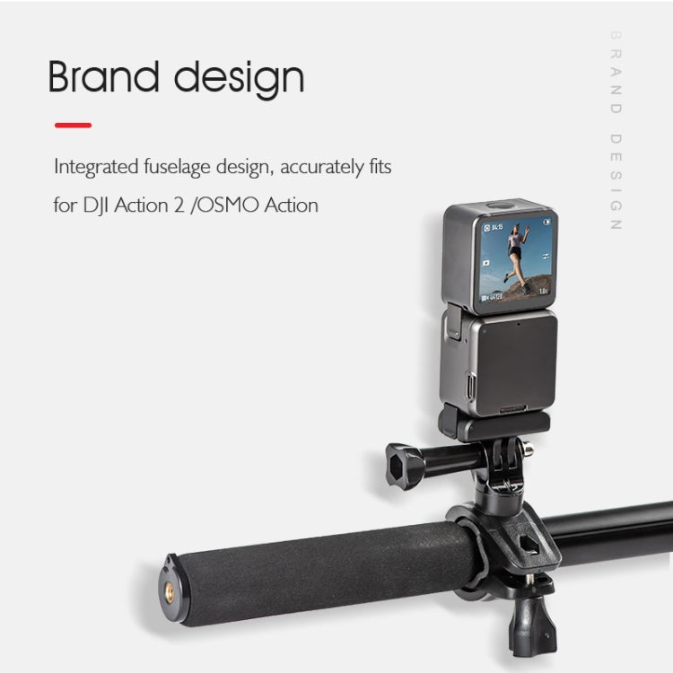 STARTRC Upgrade Bike Handlebar Fixed Mount Holder For DJI Action 3 / Action 2 / OSMO Action, Upgrade Bike Handlebar  Holder