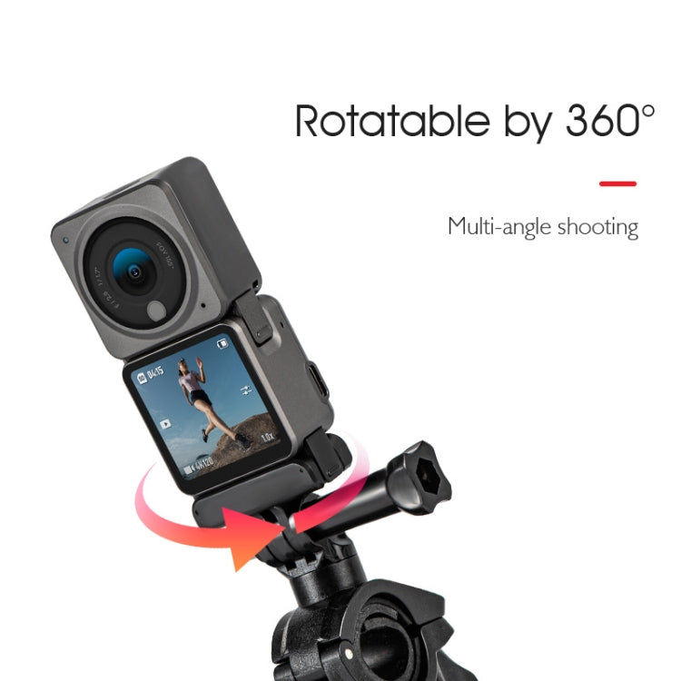 STARTRC Upgrade Bike Handlebar Fixed Mount Holder For DJI Action 3 / Action 2 / OSMO Action, Upgrade Bike Handlebar  Holder
