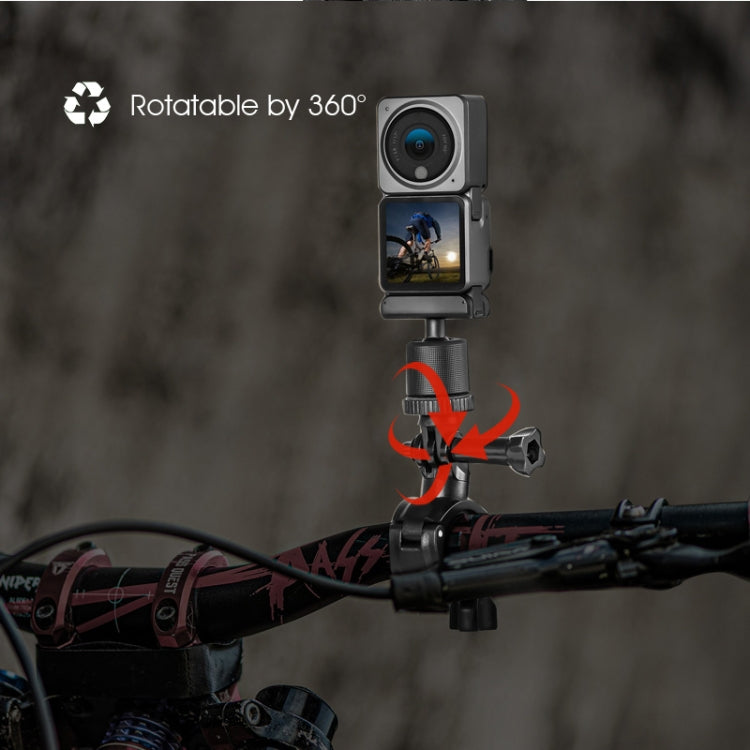 STARTRC Upgrade Bike Handlebar Fixed Mount Holder For DJI Action 3 / Action 2 / OSMO Action, Upgrade Bike Handlebar  Holder