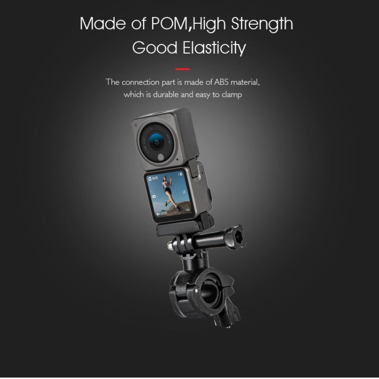 STARTRC Upgrade Bike Handlebar Fixed Mount Holder For DJI Action 3 / Action 2 / OSMO Action, Upgrade Bike Handlebar  Holder