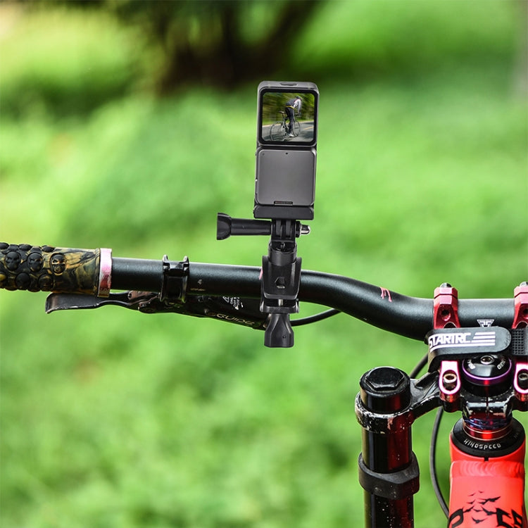 STARTRC Upgrade Bike Handlebar Fixed Mount Holder For DJI Action 3 / Action 2 / OSMO Action, Upgrade Bike Handlebar  Holder