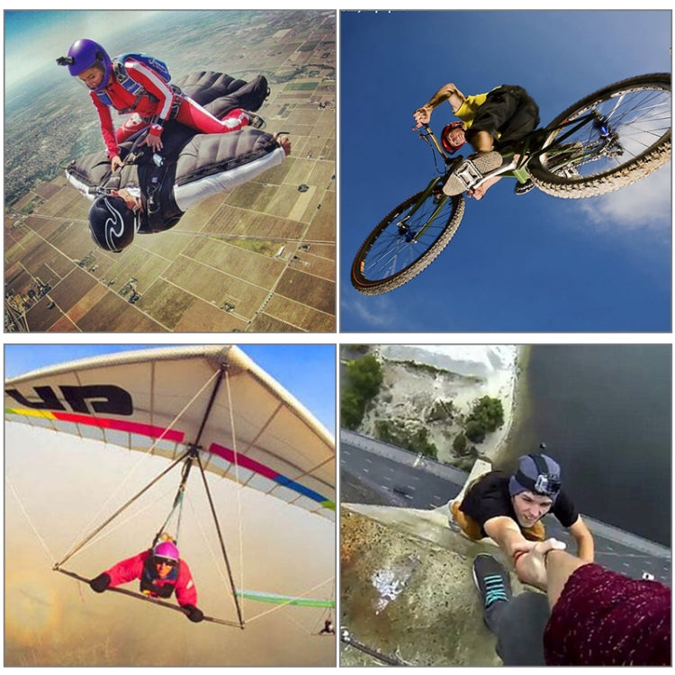 Helmet Front Mount Bundle Set for GoPro, Insta360, DJI and Other Action Cameras, Mount Bundle Set