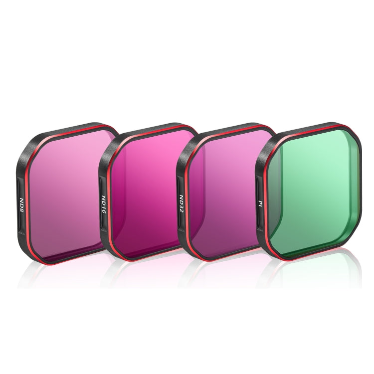 For Insta360 Ace Pro 2 STARTRC 4 in 1 PL ND8 ND16 ND32 Camera Lens Filter, For Insta360 Ace Pro 2