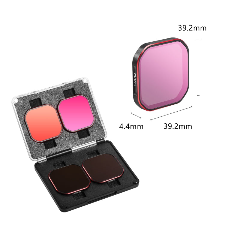 For Insta360 Ace Pro 2 STARTRC 4 in 1 ND16PL ND32PL ND64PL ND128PL Camera Lens Filter