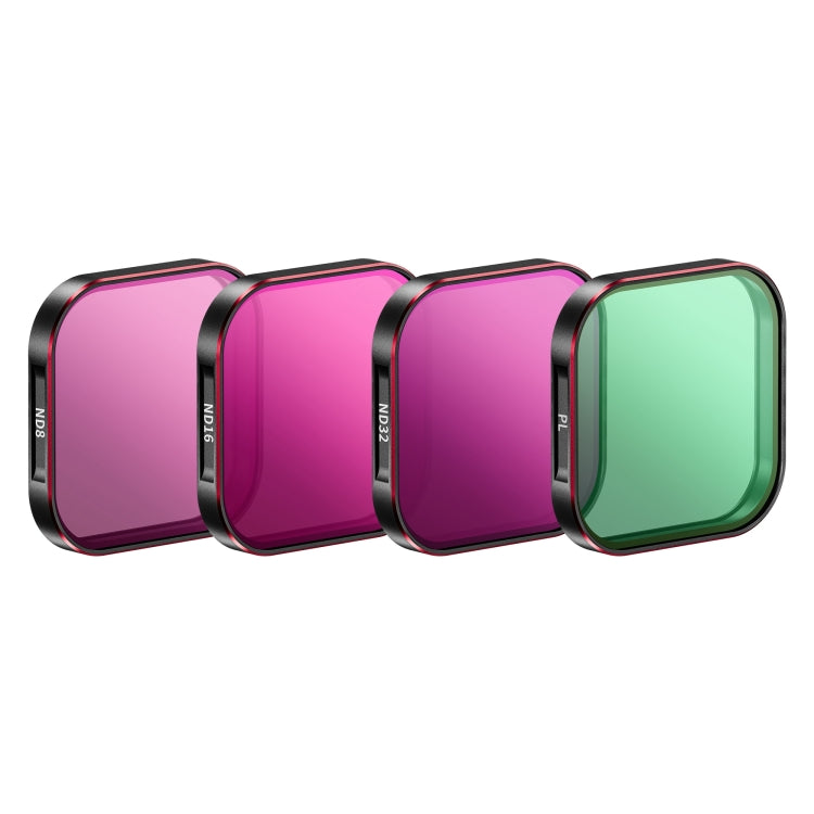 For GoPro HERO13 Black STARTRC Quick Release 4 in 1 ND8 ND16 ND32 CPL Lens Filter, For GoPro HERO13 Black