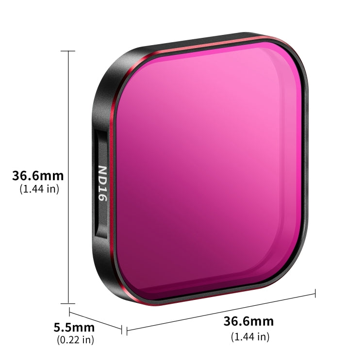 For GoPro HERO13 Black STARTRC Quick Release 4 in 1 ND8 ND16 ND32 CPL Lens Filter, For GoPro HERO13 Black