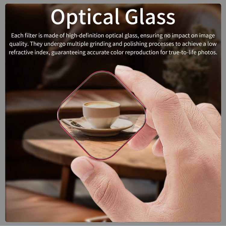 For GoPro HERO13 Black STARTRC Quick Release 4 in 1 ND8 ND16 ND32 CPL Lens Filter, For GoPro HERO13 Black