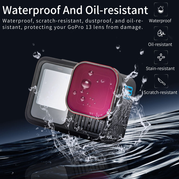 For GoPro HERO13 Black STARTRC Quick Release 4 in 1 ND8 ND16 ND32 CPL Lens Filter, For GoPro HERO13 Black