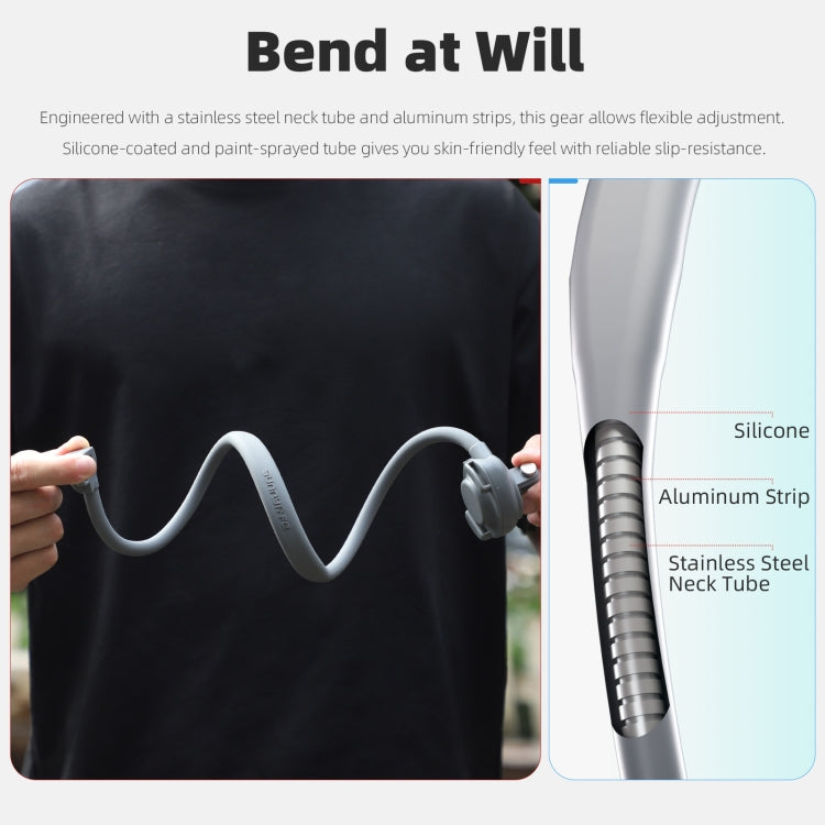 Sunnylife POV Neck Mount Hand Free Video Vlog Neck Selfie Holder with Body Strap, ZJ847