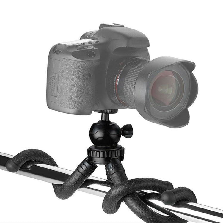 W1 Mini Octopus Flexible Tripod Holder with Ball Head for SLR Cameras, GoPro, Phones, W1