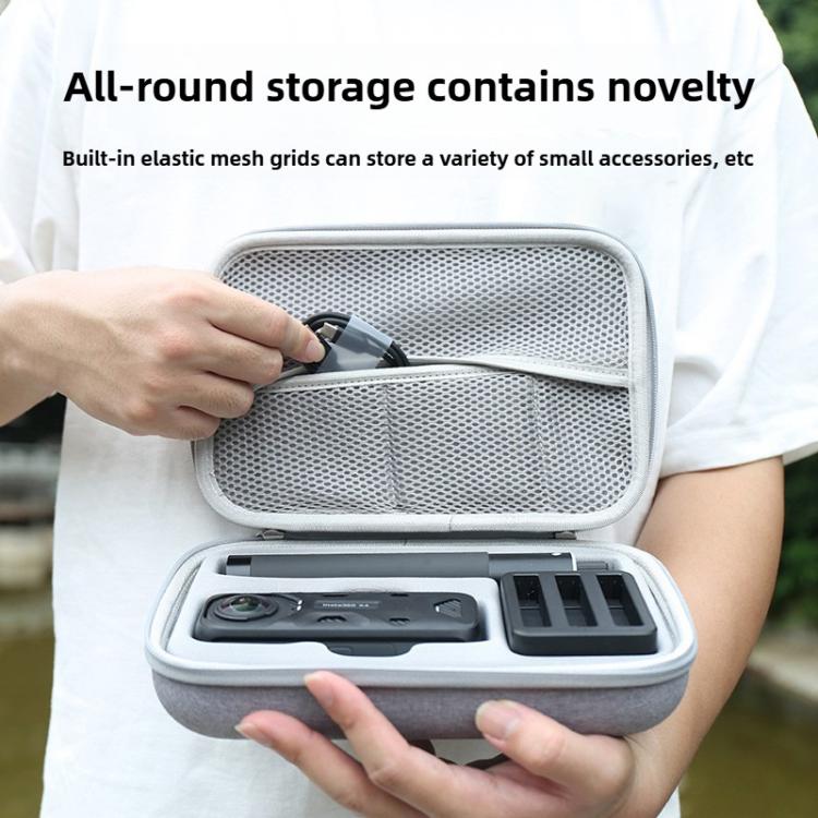 For Insta360 X4 / X5 Carrying Case Portable Storage Bag, Size: 24.2 x 16 x 6.3cm, 24.2 x 16 x 6.3cm