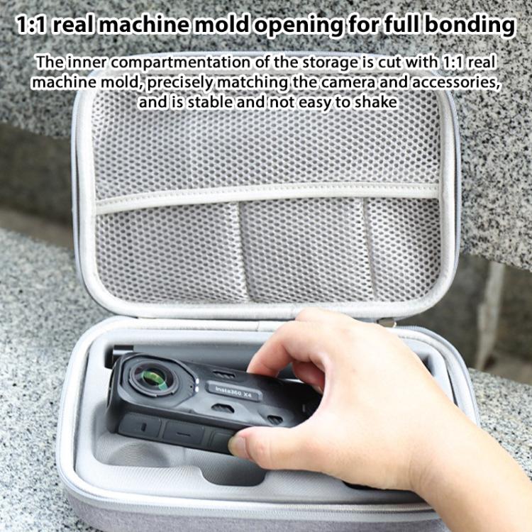 For Insta360 X4 / X5 Carrying Case Portable Storage Bag, Size: 24.2 x 16 x 6.3cm, 24.2 x 16 x 6.3cm