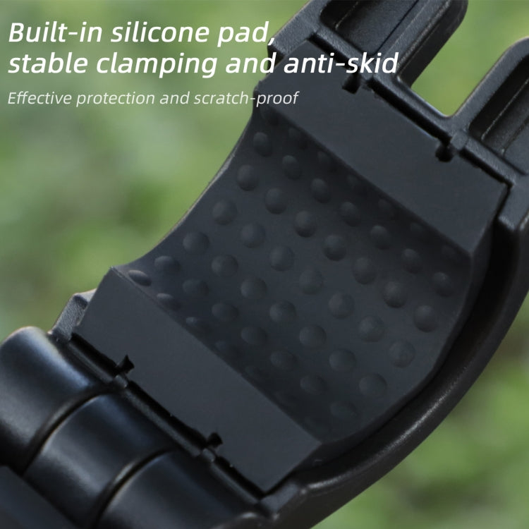 Sunnylife Sports Camera Universal Bicycle Clamp 360 Rotation 19-35mm Clip for DJI Action / Insta360 / GoPro, For DJI Action / Insta360 / GoPro