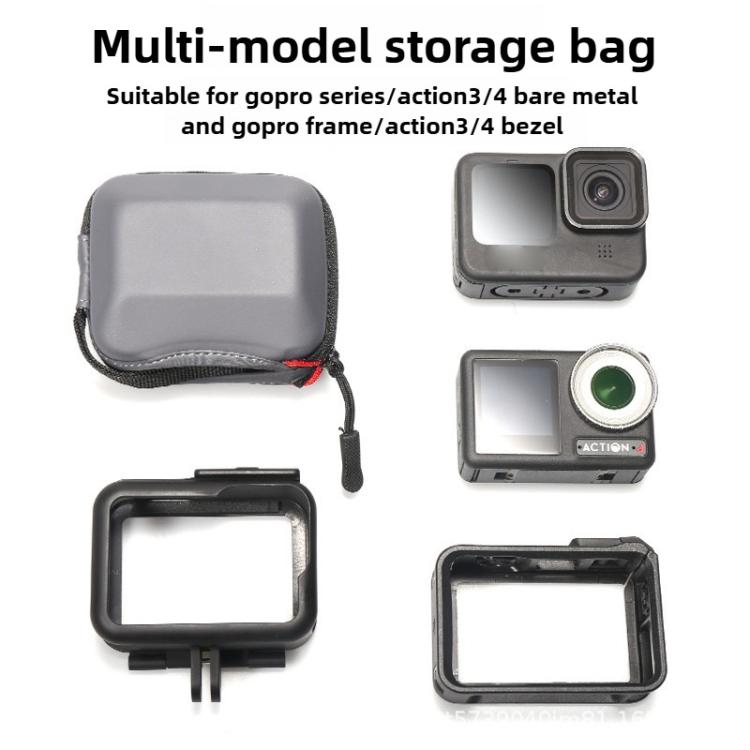 Portable Body Half Coverage Storage Box Bag for GoPro / DJI Action Camera