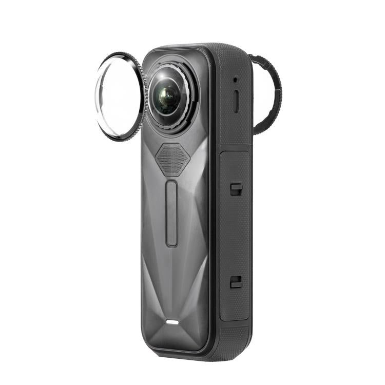 For insta360 X5 STARTRC Swivel Protective Lens Guad Glass Lens Cover, Glass Lens Cover