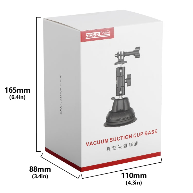 STARTRC Suction Cup Holder Bracket with Phone Clamp, Suction Cup with Phone Clamp