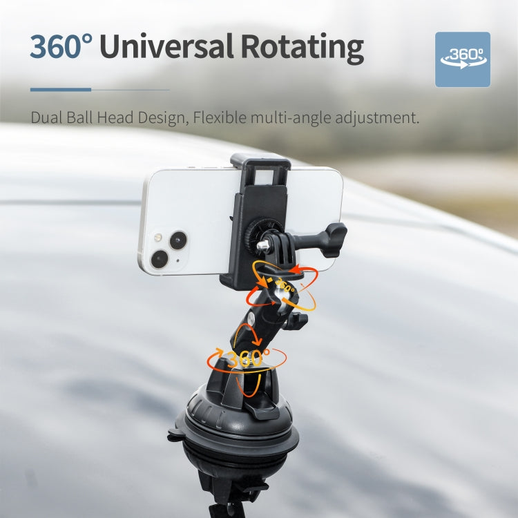 STARTRC Suction Cup Holder Bracket with Phone Clamp, Suction Cup with Phone Clamp