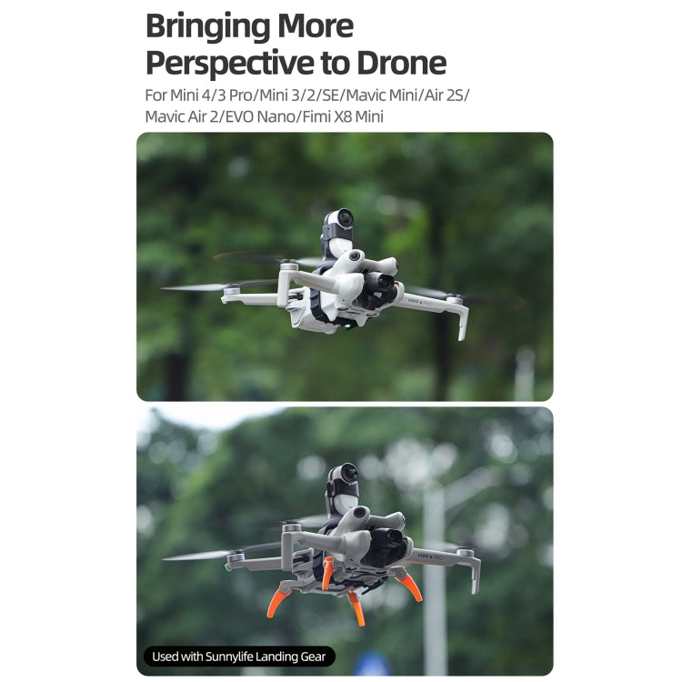 For Insta360 GO 3S / GO 3 Sunnylife Camera Strap Magnetic Mount Drone Mount Silicone Wristband Backpack Stripe, For Insta360 GO 3S / GO 3