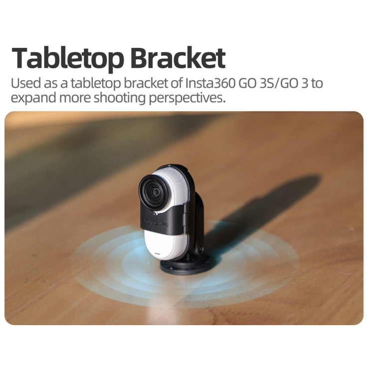 For Insta360 GO 3S / GO 3 Sunnylife Camera Strap Magnetic Mount Drone Mount Silicone Wristband Backpack Stripe, For Insta360 GO 3S / GO 3