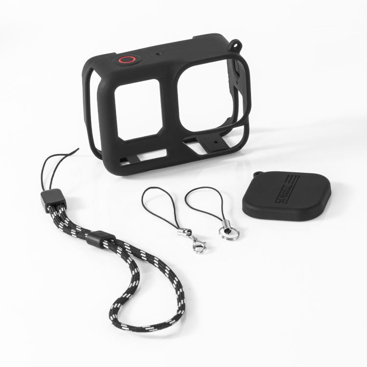 For Insta360 Ace Pro 2 STARTRC Body Silicone Case with Lens Cap & Lanyard