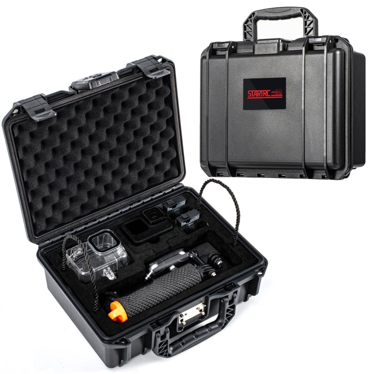 STARTRC DIY Combination Lock Waterproof EVA ABS Dual-layer Suitcase Storage Box, For Sports Camera Universal