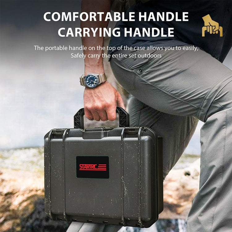 STARTRC DIY Combination Lock Waterproof EVA ABS Dual-layer Suitcase Storage Box, For Sports Camera Universal