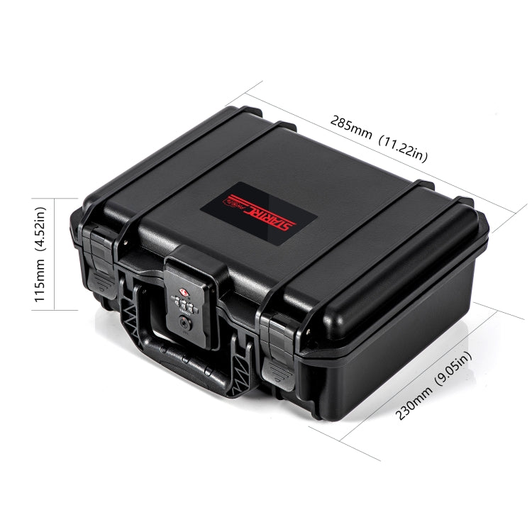 STARTRC DIY Combination Lock Waterproof EVA ABS Dual-layer Suitcase Storage Box, For Sports Camera Universal