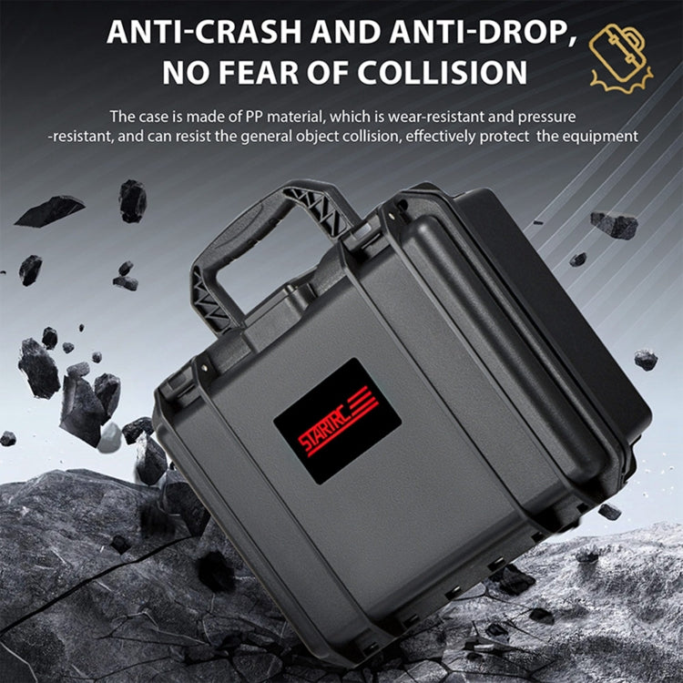 STARTRC DIY Combination Lock Waterproof EVA ABS Dual-layer Suitcase Storage Box, For Sports Camera Universal