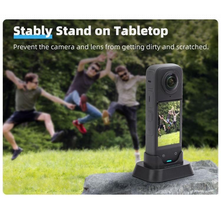 For Insta360 X4 Sunnylife Desktop Stand Base, Stand Base