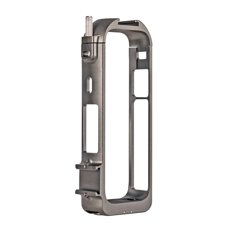 For Insta360 X4 Metal Protective Cage Rig Housing Frame with Expand Cold Shoe Base & Tripod Adapter, Metal Frame