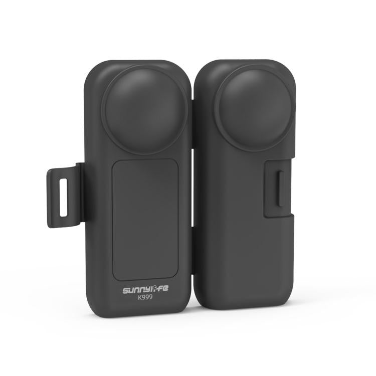 For Insta360 X5 / X4 Sunnylife Integrated Lens Screen Protective Cover Camera Case with Strap