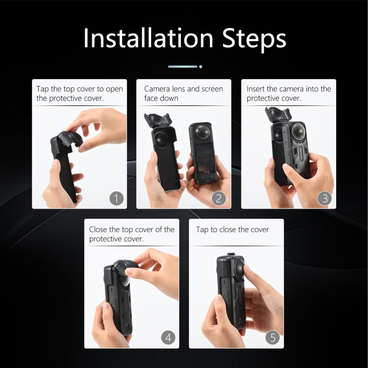 For Insta360 X4 Screen Lens Protective Cover, For Insta360 X4