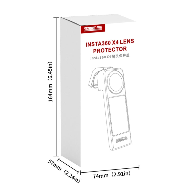 For Insta360 X4 Screen Lens Protective Cover, For Insta360 X4