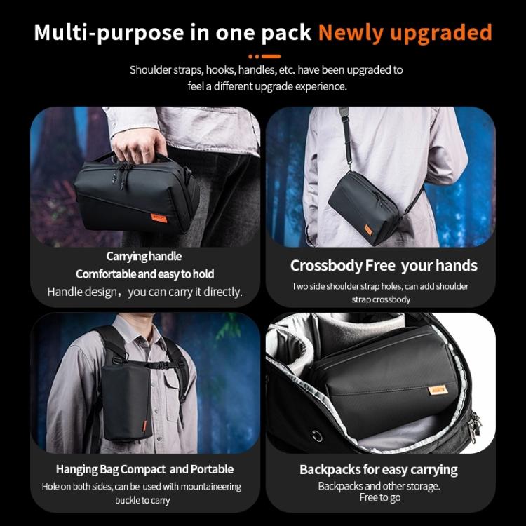 STARTRC Multifunctional Photography Storage Pack Data Camera Digital Bag with Shoulder Strap, Digital Bag with Shoulder Strap
