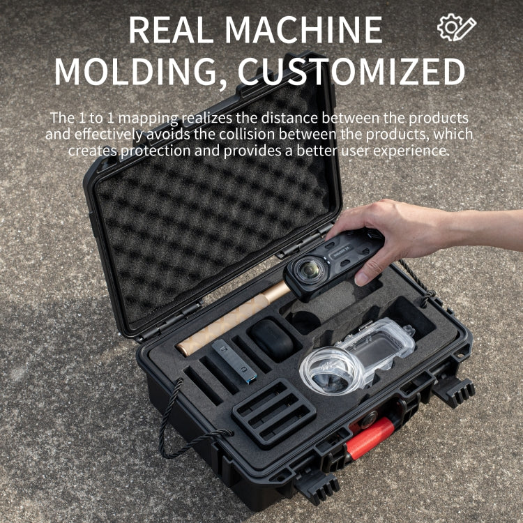 For Insta360 X4 STARTRC Waterproof EVA ABS Dual-layer Suitcase Storage Box, For Insta360 X4 Diving Version