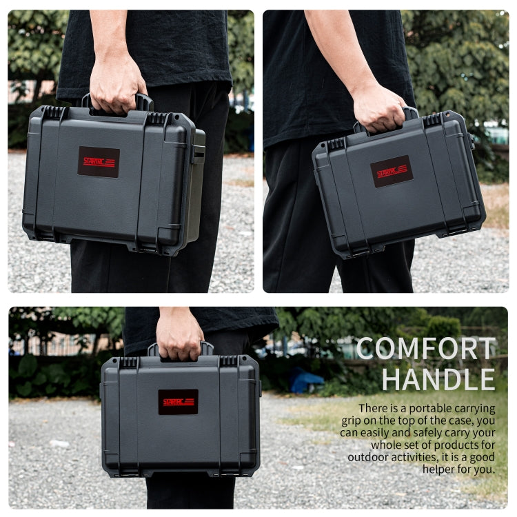 For Insta360 X4 STARTRC Waterproof EVA ABS Dual-layer Suitcase Storage Box, For Insta360 X4 Diving Version