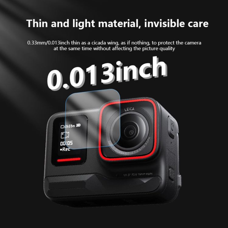 For Insta360 Ace Pro 2 STARTRC 2 Sets 3 in 1 Rear & Front  Screen + Lens Tempered Glass Film, For Insta360 Ace Pro 2
