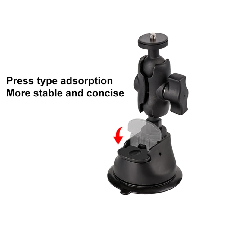 Dual-leg Suction Cup + Single Suction Cup with Selfie Stick Kits, Suction Cup Selfie Stick