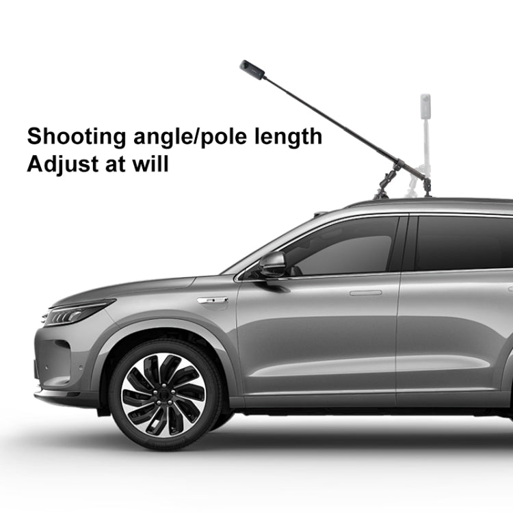 Dual-leg Suction Cup + Single Suction Cup with Selfie Stick Kits, Suction Cup Selfie Stick