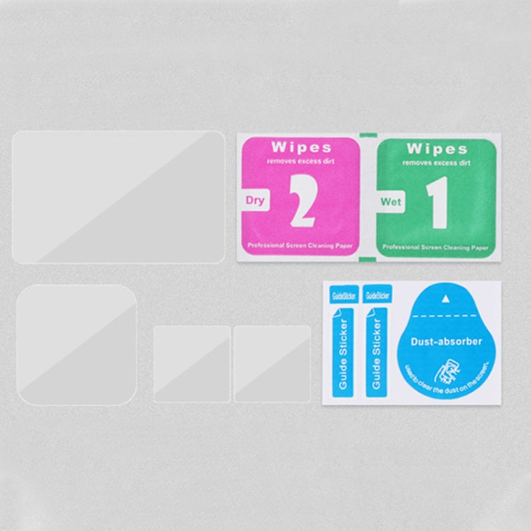 For GoPro HERO8 Black Camera Lens HD Protective Film + LCD Display HD Screen Protector