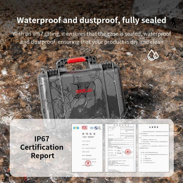 For Insta360 X5 STARTRC Waterproof Dual-layer Suitcase Storage Box