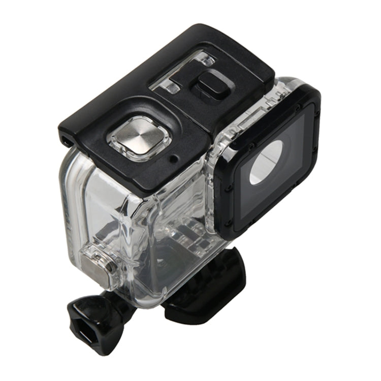 For GoPro HERO6 /5 Waterproof Housing Protective Case + Hollow Back Cover with Buckle Basic Mount & Screw, Waterproof Housing