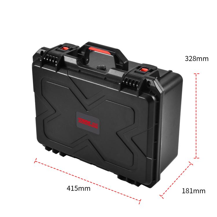 STARTRC Waterproof PP Suitcase Storage Box for Canon / Fujifilm / Nikon 1 Camera 2 Lenses, For Canon / Fujifilm / Nikon