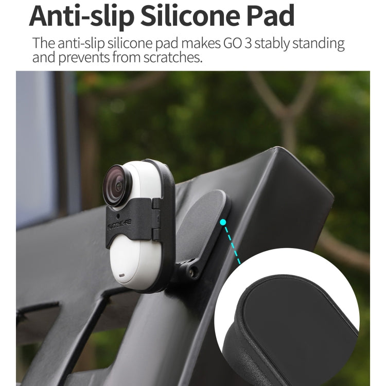 For Insta360 GO 3 Sunnylife Magnetic Neck Mount Chest Body Camera Necklace Lanyard POV Vlog Holder, ZJ780