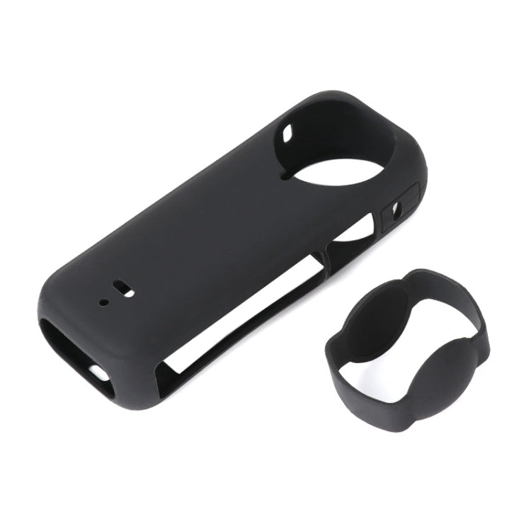 For Insta360 X4 Silicone Protective Case with Lens Cover