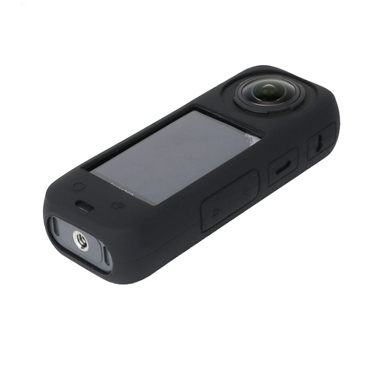 For Insta360 X4 Silicone Protective Case with Lens Cover