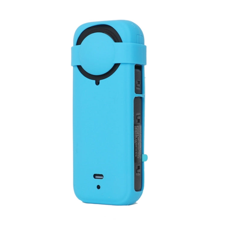 For Insta360 X4 Silicone Protective Case with Lens Cover
