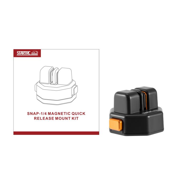 STARTRC VCR Snap-Mag Quick Release Base Mount Adapter For GoPro